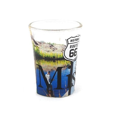 AMERICAWARE Americaware SGMIS01 Missouri Full Color Etched  Shot Glass SGMIS01